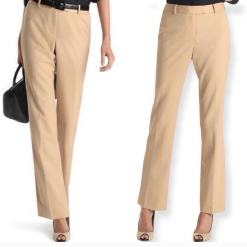 Brooks Brothers Tan Caroline Fit Women's Trousers Sz 16
